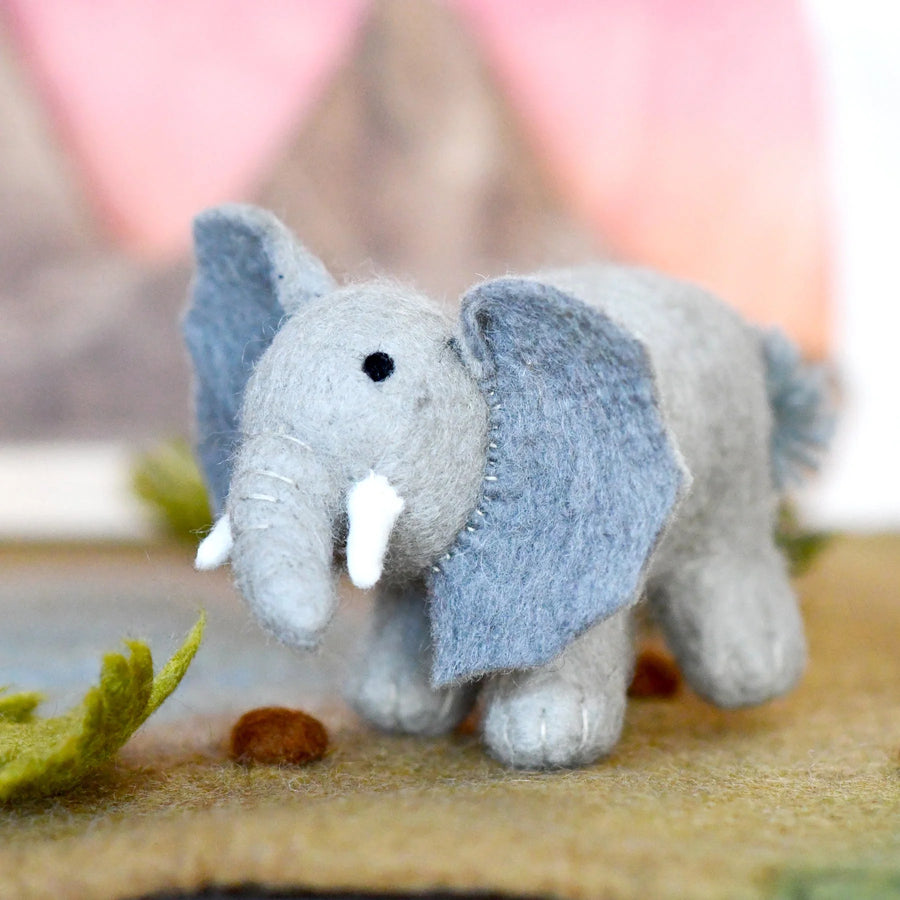 Tara Treasures | Felt Safari Animal Toys - Individual