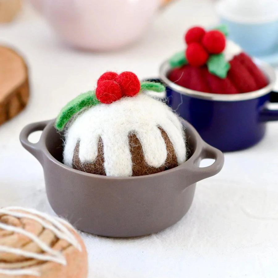 Felt Food | Christmas Pudding