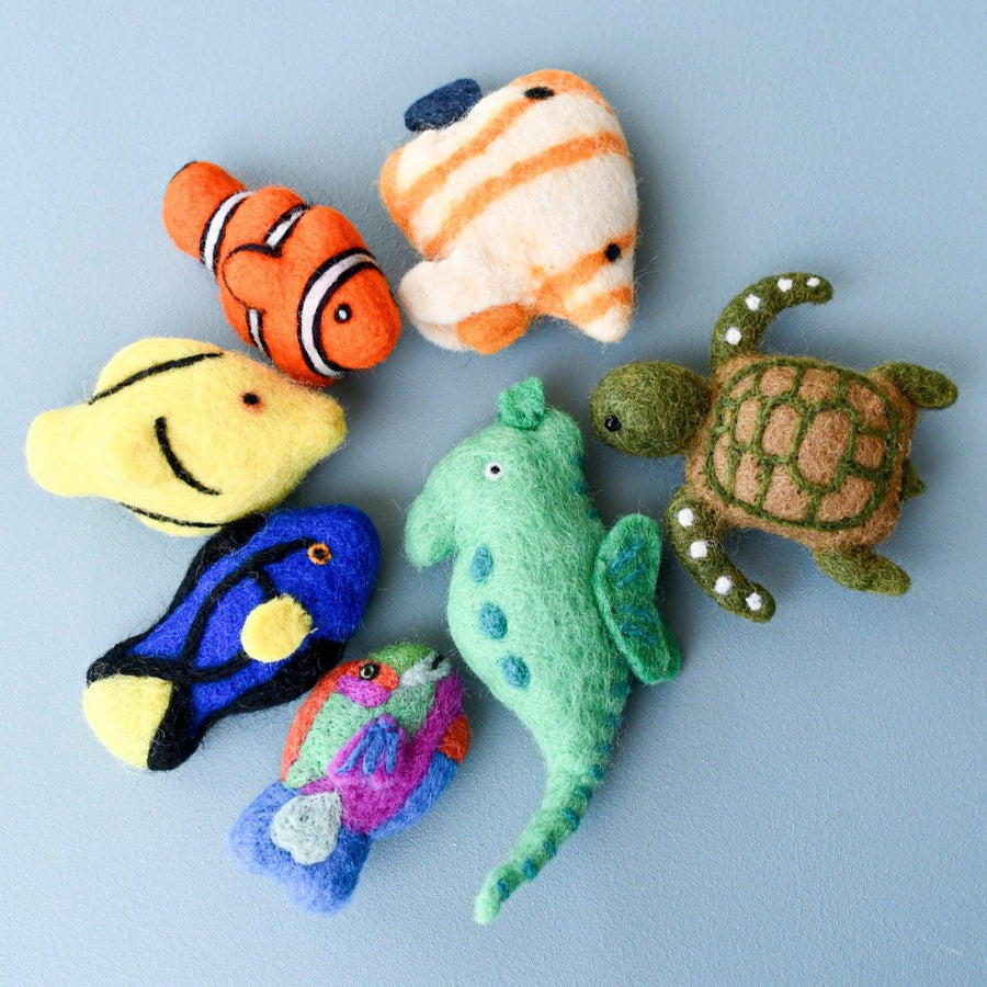 felt fish toys 