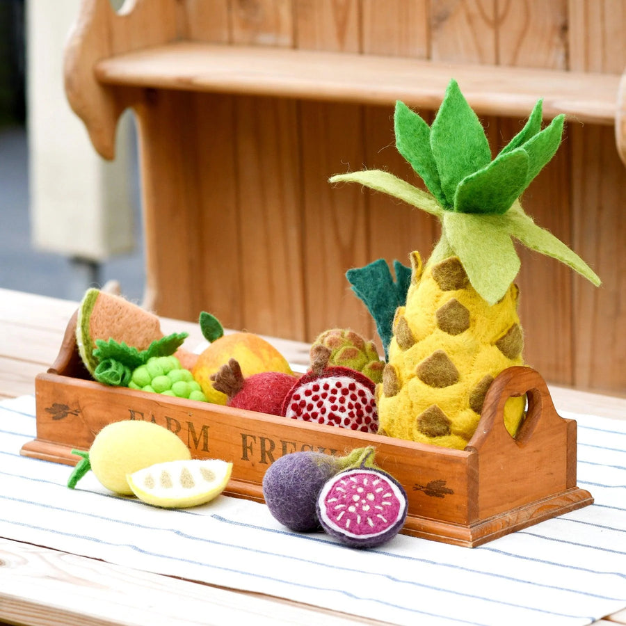 Felt Food | Fruit and Vegetable Set D (12 pc)