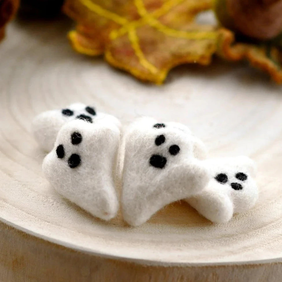 Felt Mini Spooky Ghosts