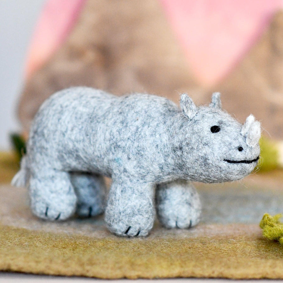 Tara Treasures | Felt Safari Animal Toys - Individual