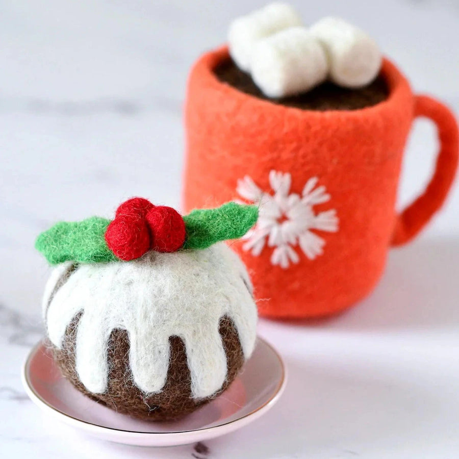 Felt Food | Christmas Pudding