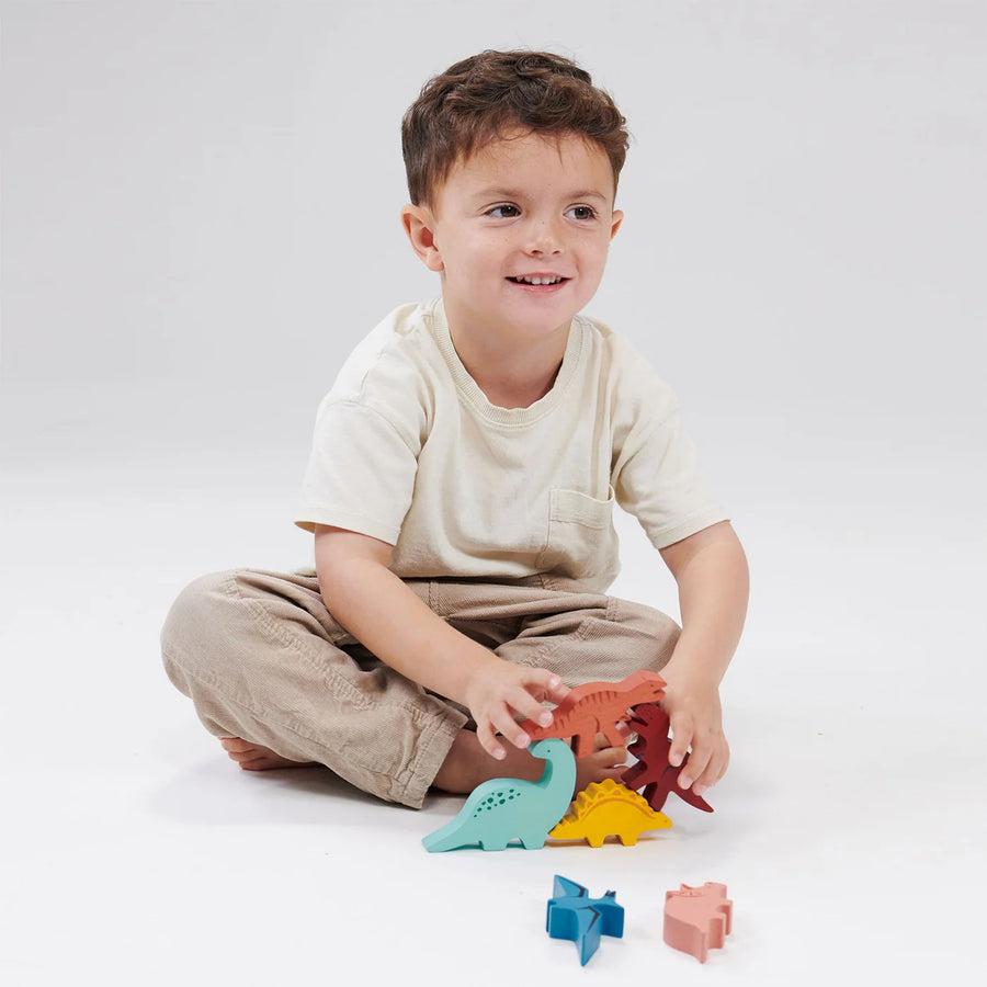 Mentari Toys | Stacking Dinosaurs