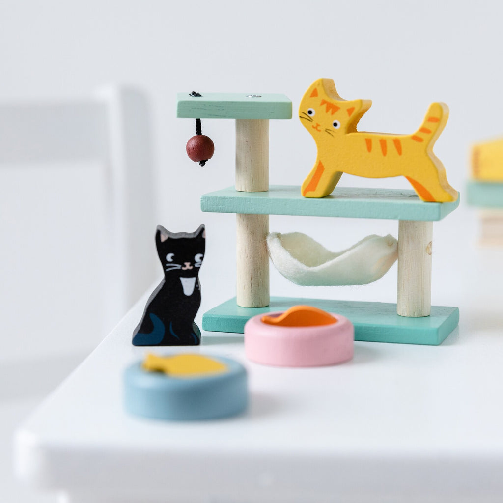 Tender Leaf Toys | Wooden Pet Cat Set