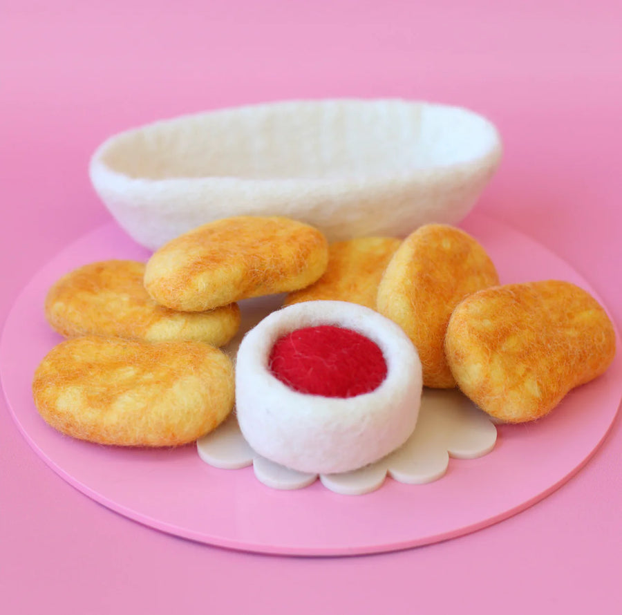 Juni Moon | Felt Food - Chicken Nugget Set