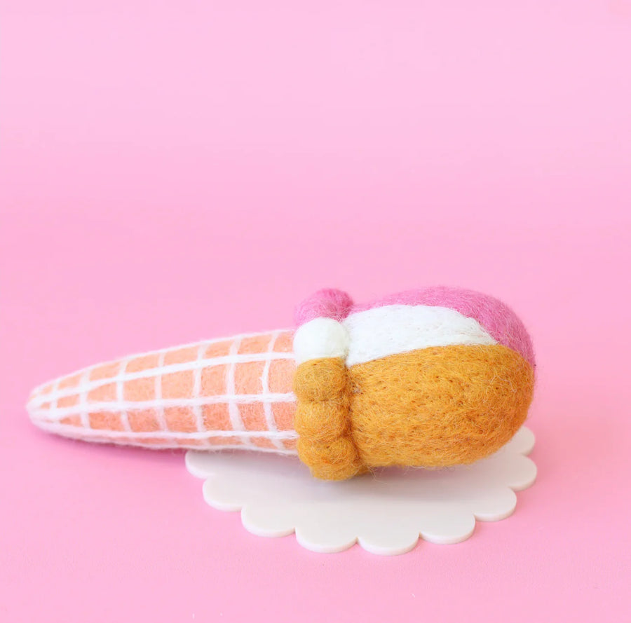 Felt Food | Juni Moon Ice Cream Cones