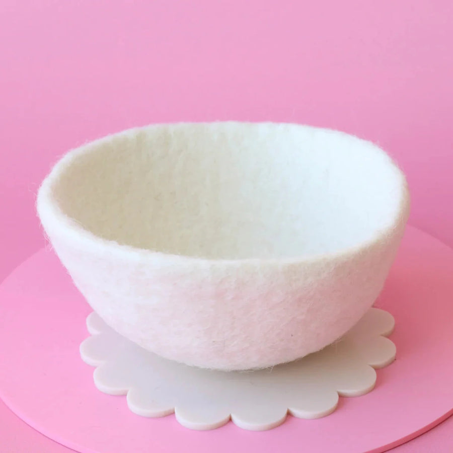 Pastel Felt Sorting Bowls