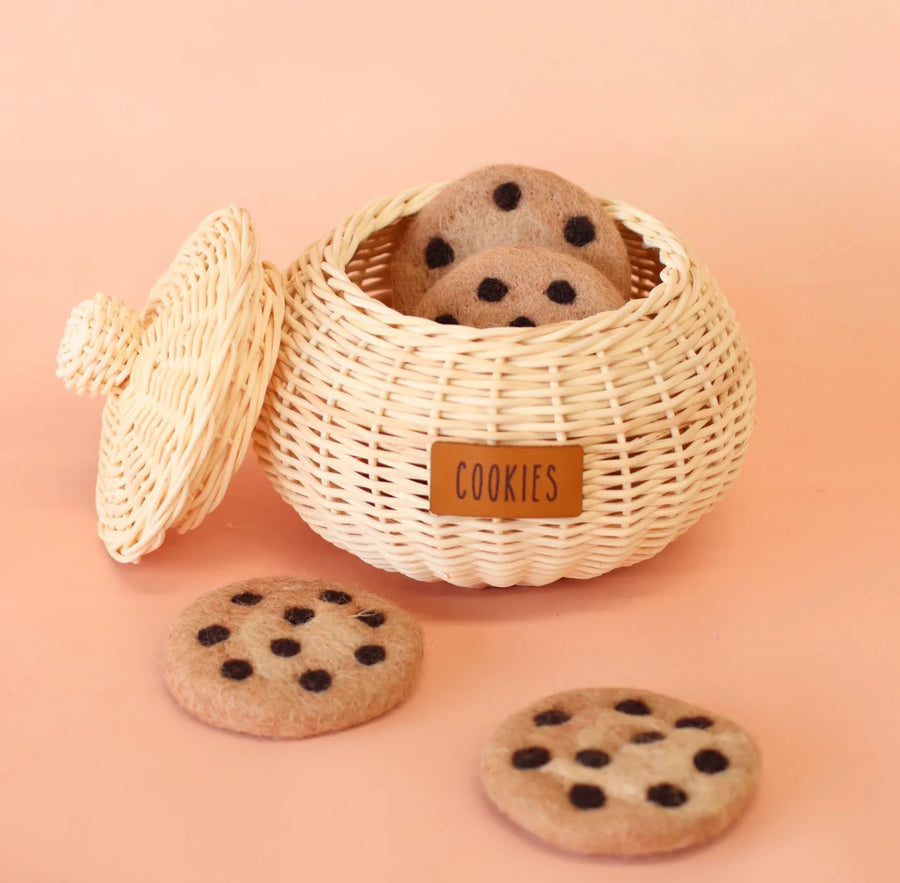 Juni Moon | Rattan Cookie Jars