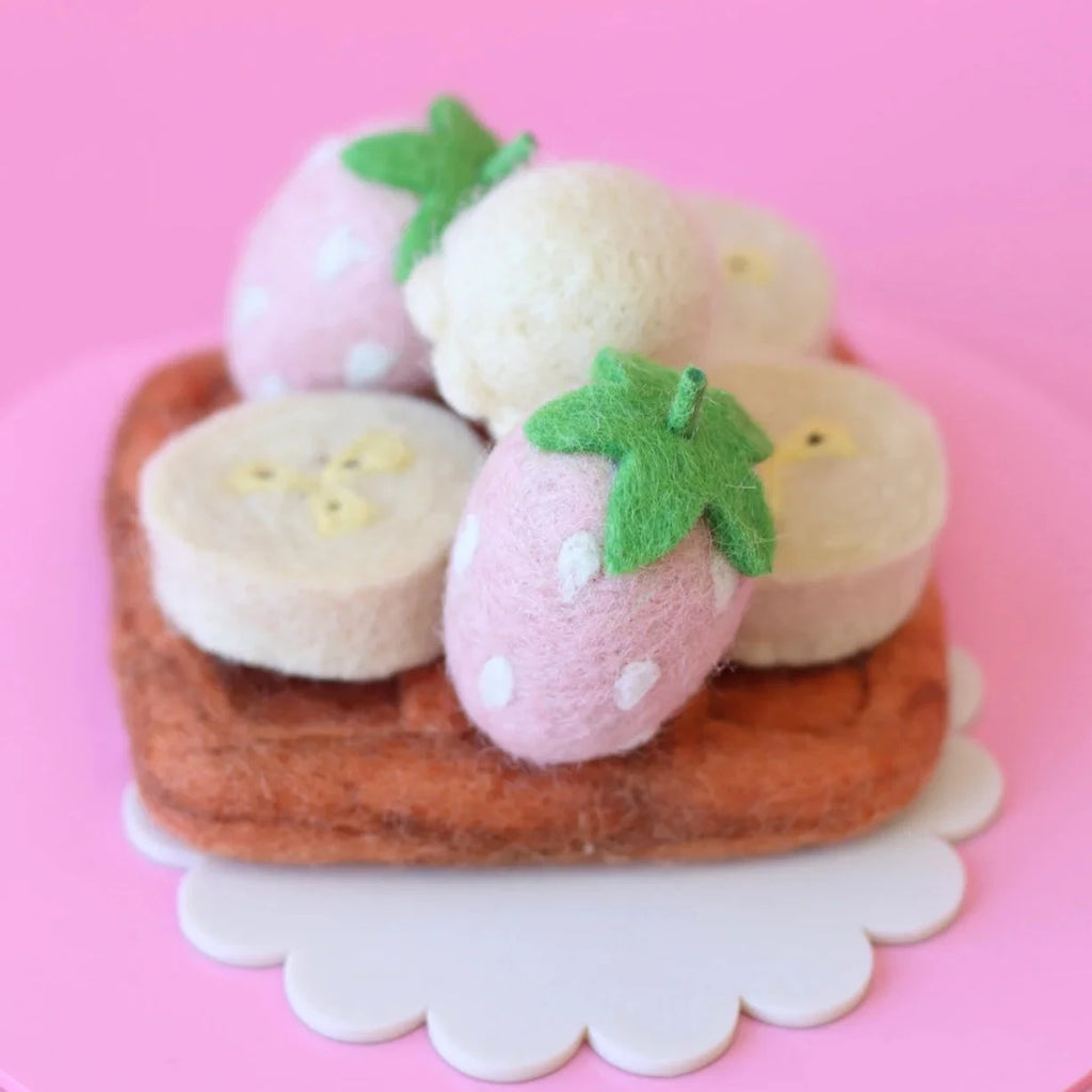 Juni moon felt waffle set