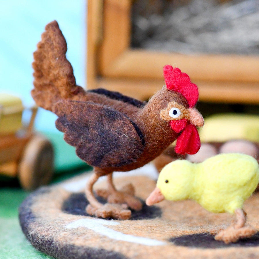 Tara Treasures | Felt Life Cycle of a Chicken