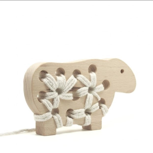 Loch Ness Toys | Lacing Toy - Sheep