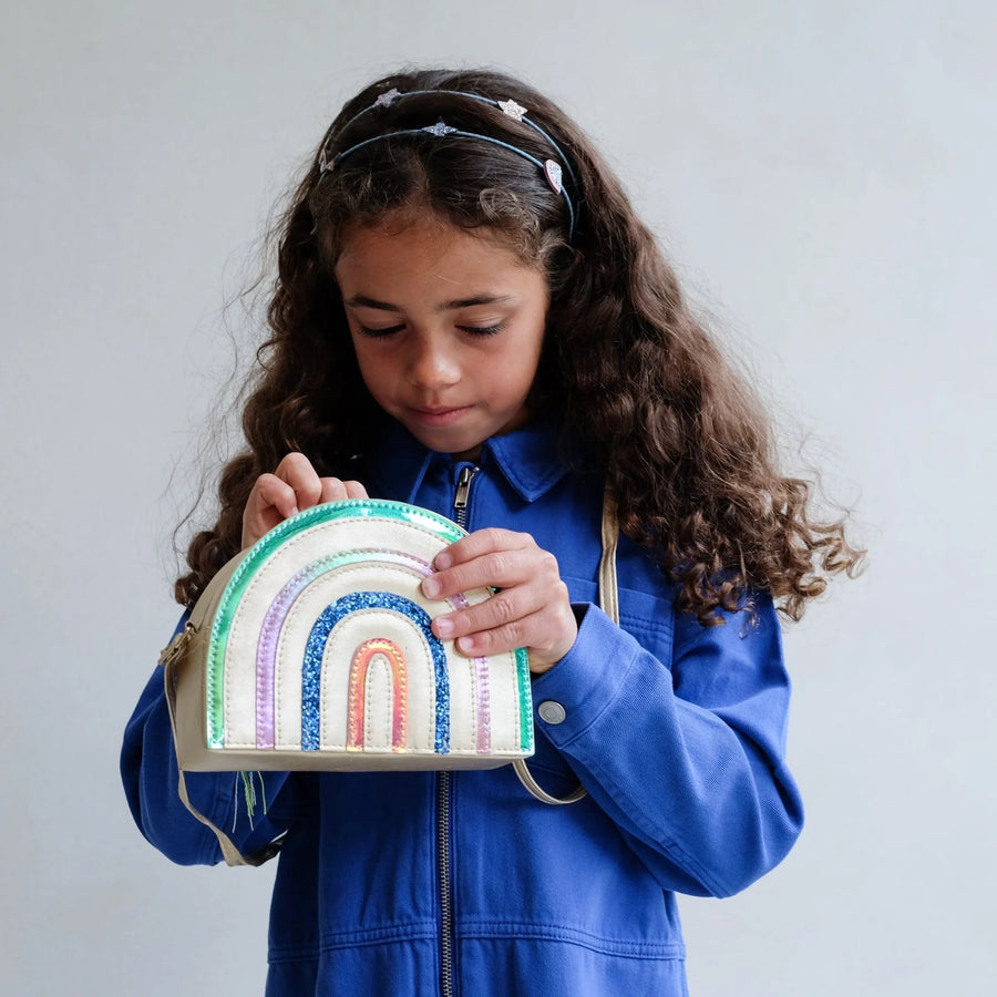 Mimi & Lula | Cross Body Bag - Metallic Rainbow