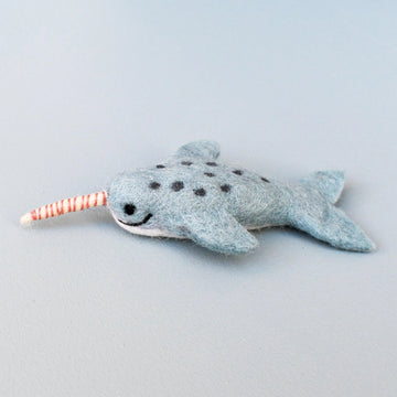 Tara Treasures | Felt Narwhal Toy