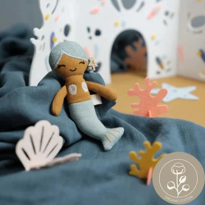 Fabelab | Organic Cotton Pocket Friend - Mermaid