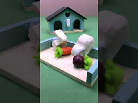 Tender Leaf Toys | Wooden Pet Rabbit Set - Restock April