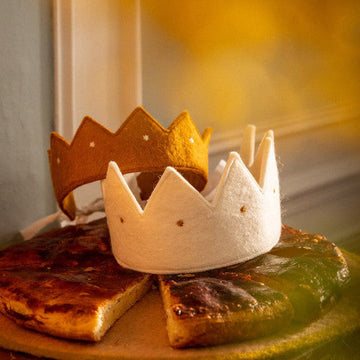 Muskhane Felt Crown | Rani - with stars (4 colours)