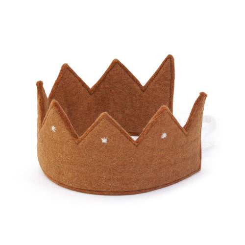 Muskhane Felt Crown | Rani - with stars (4 colours)