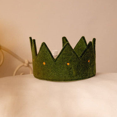 Muskhane Felt Crown | Rani - with stars (4 colours)