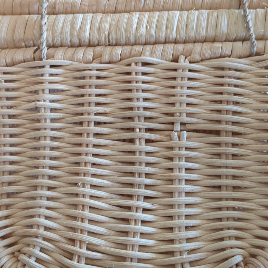 Rattan Picnic Baskets - SECOND