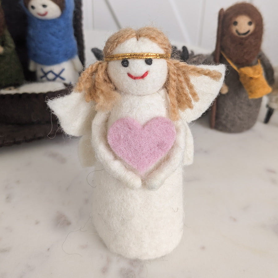 Felt Christmas Nativity Set (Coloured)