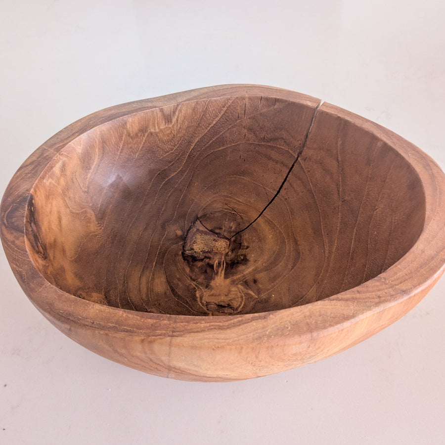 Teak Wood Potion Bowl - SECOND
