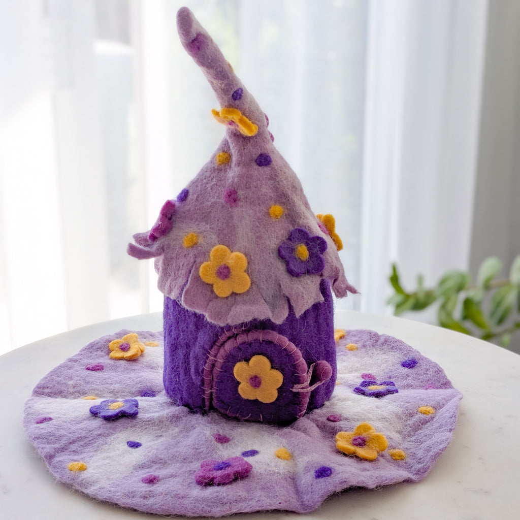 Felt Home | Wonder Fairy Home and Mat - Purple