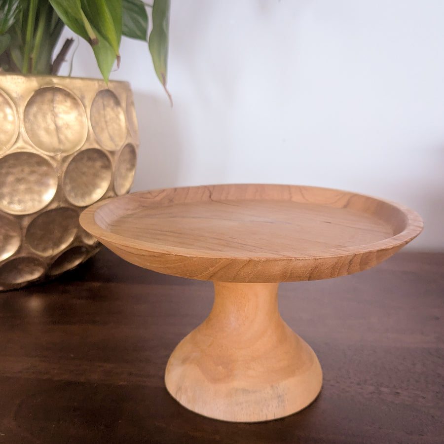 Teak Wood Stand - SECOND