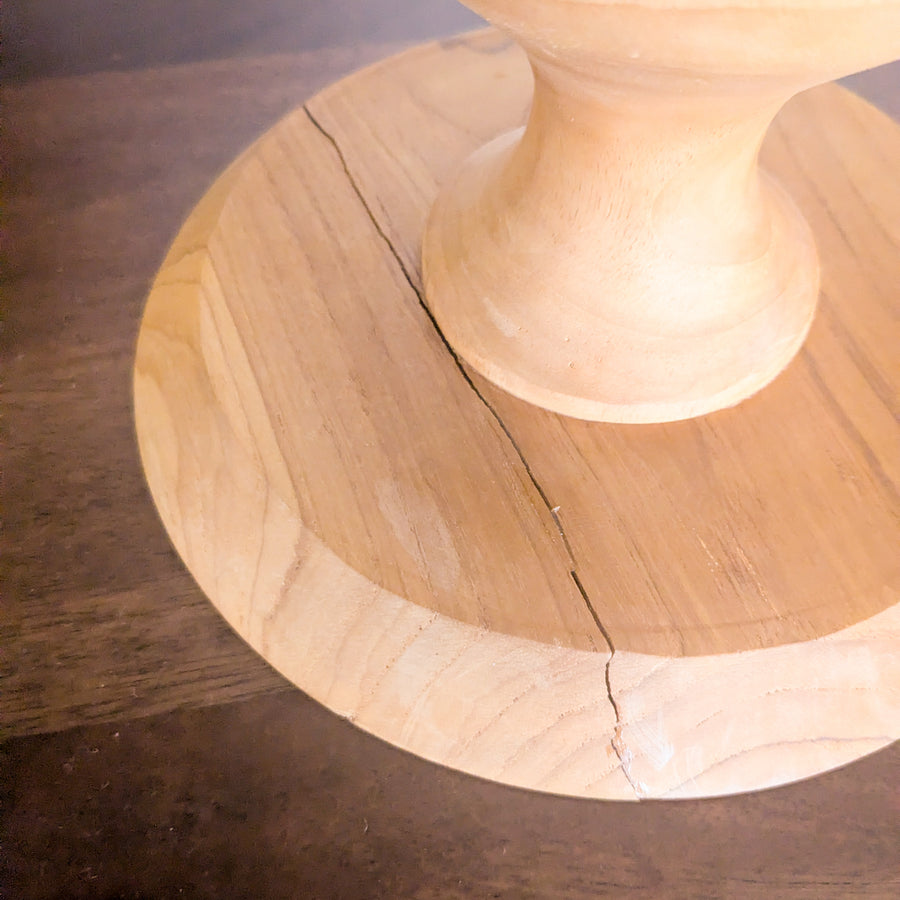 Teak Wood Stand - SECOND