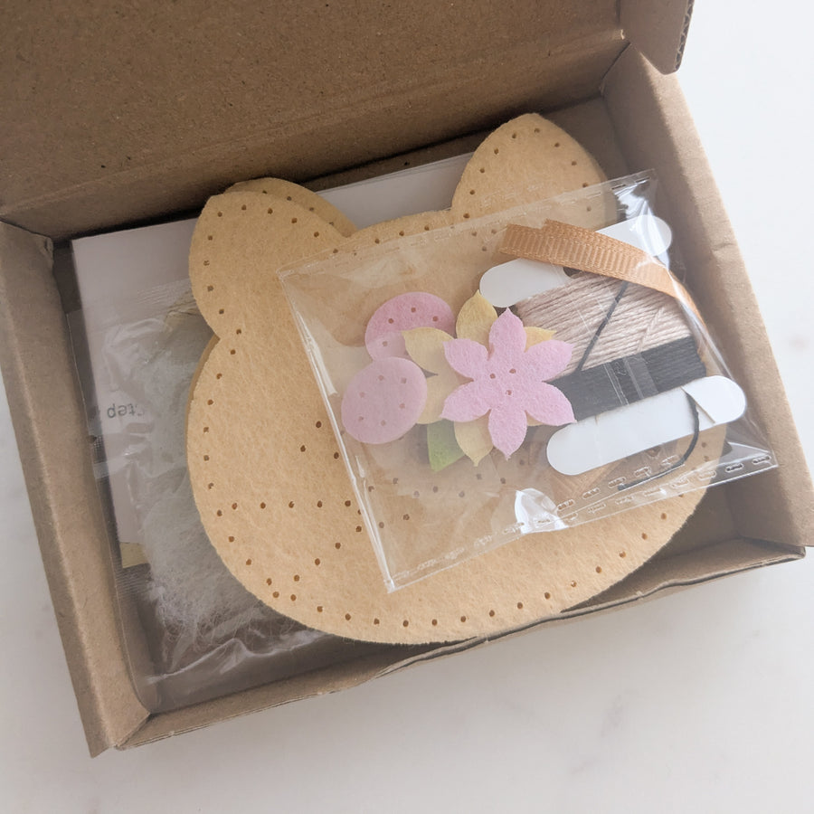 Kids Craft Kit | DIY Felt Creations - Cat Decoration