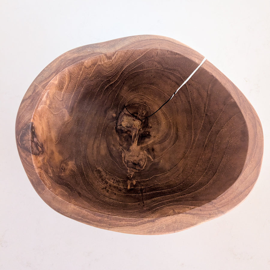 Teak Wood Potion Bowl - SECOND