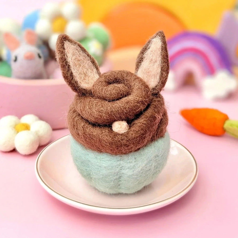 Felt Food | Easter Bunny Cupcake