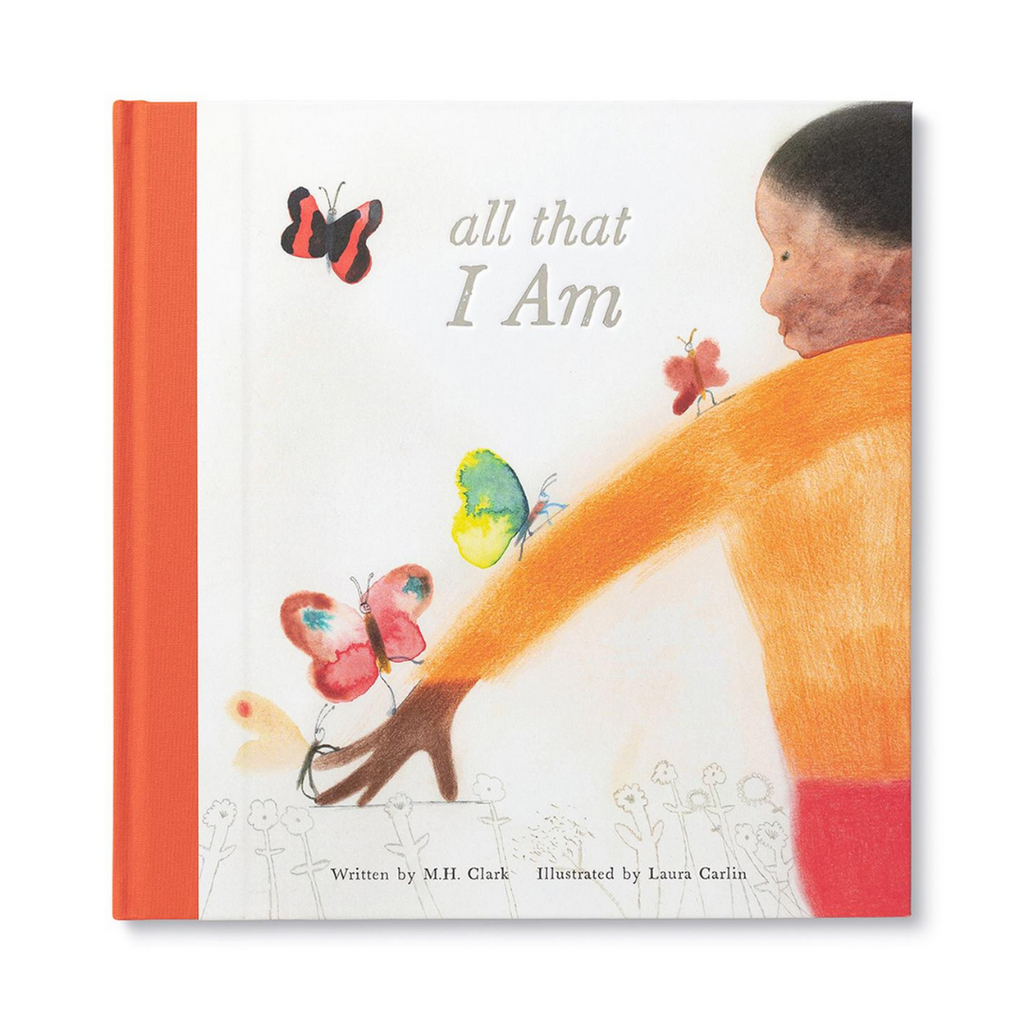 all that I Am  book for kids by M. H. Clark with watercolour illustrations