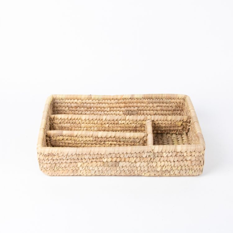 Woven Compartment Tray