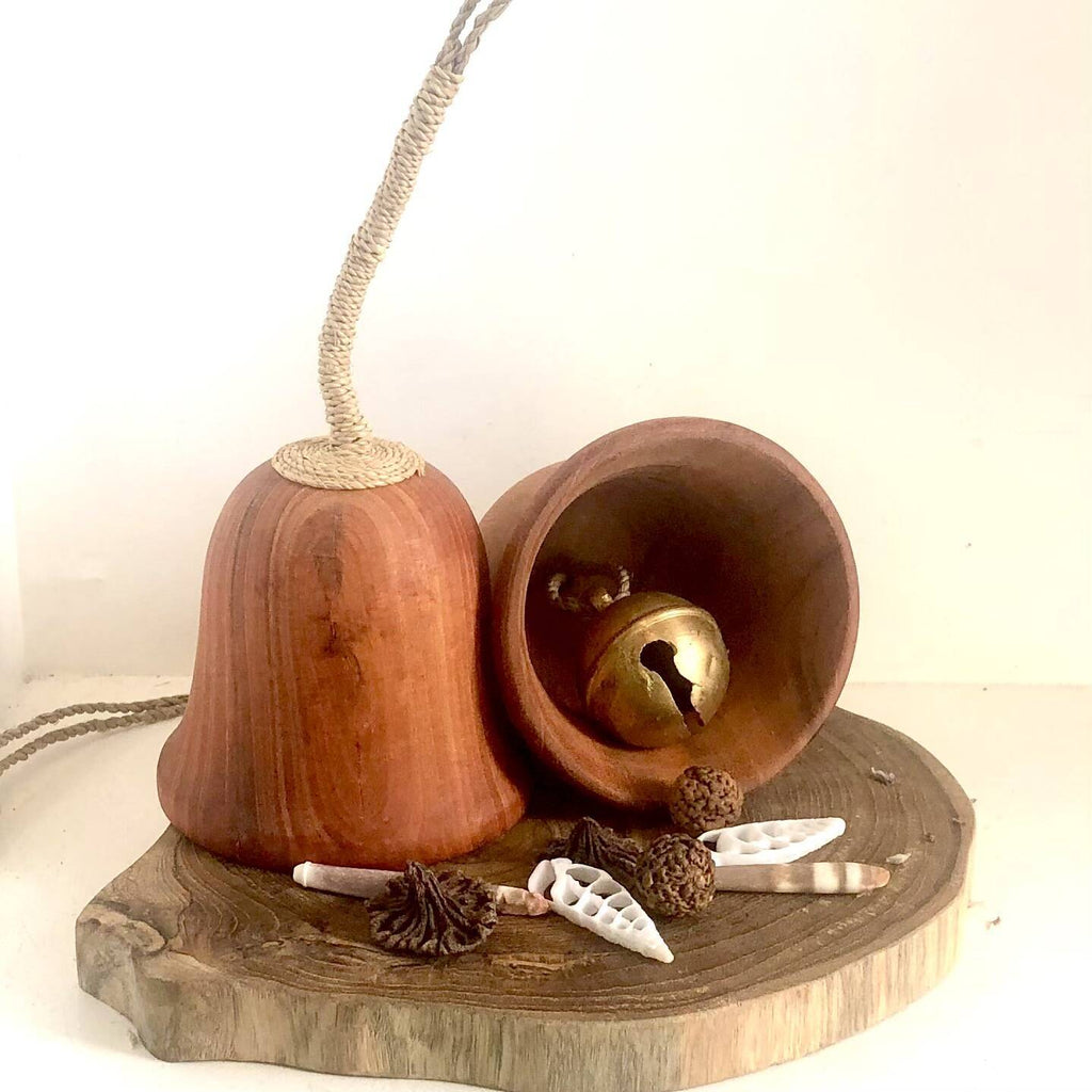 Brass and Wood Bell