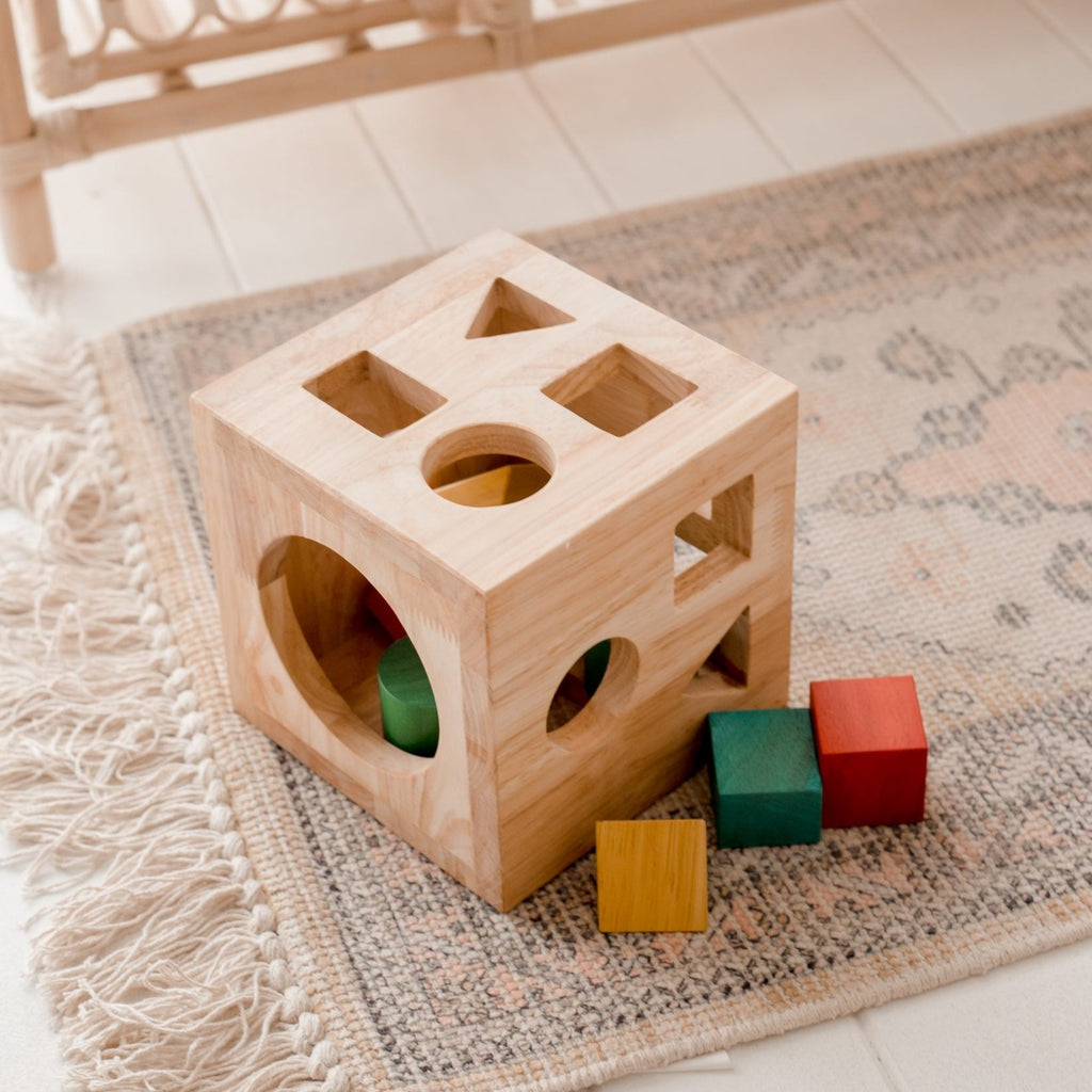 Qtoys | Wooden Shape Post Box