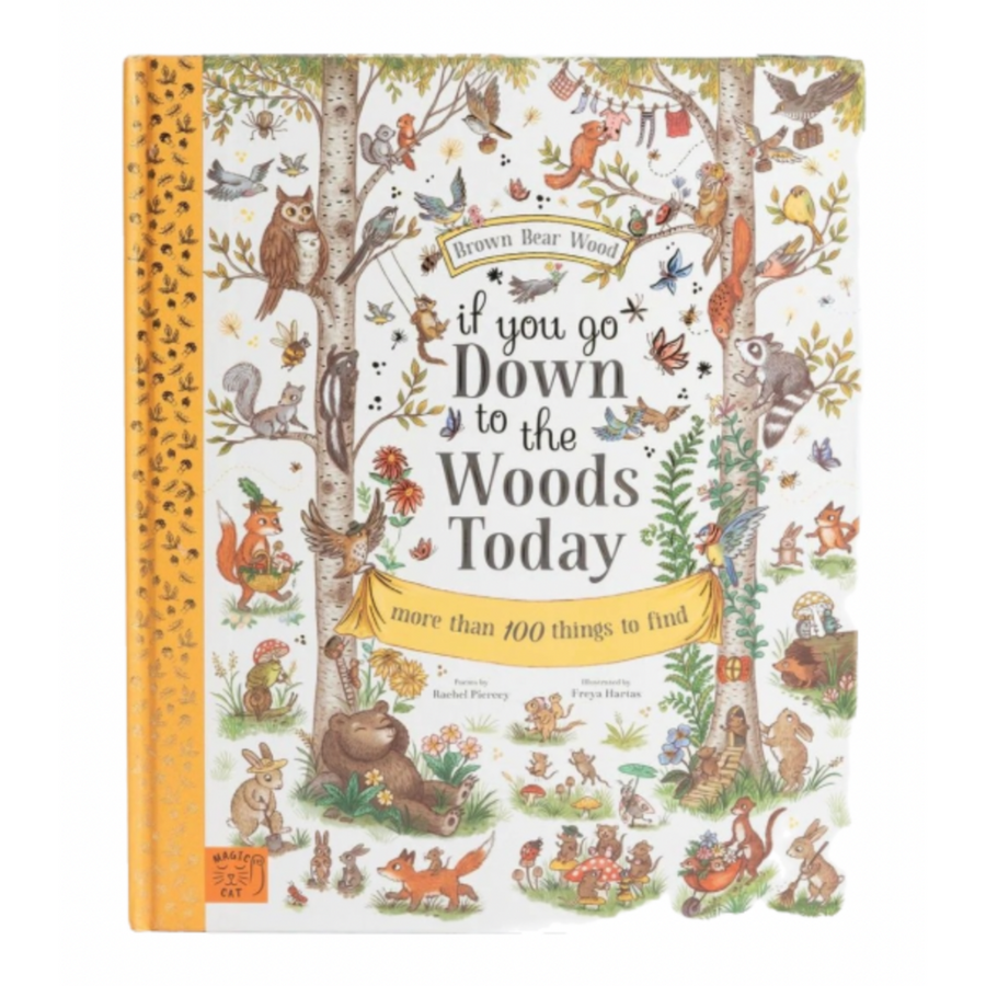 If You Go Down To The Woods Today - Search and Find children’s poetry book by Rachel Piercey, Freya Hartas.