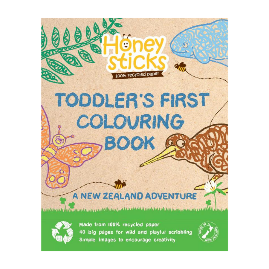 Honeysticks Colouring Book | A New Zealand Adventure