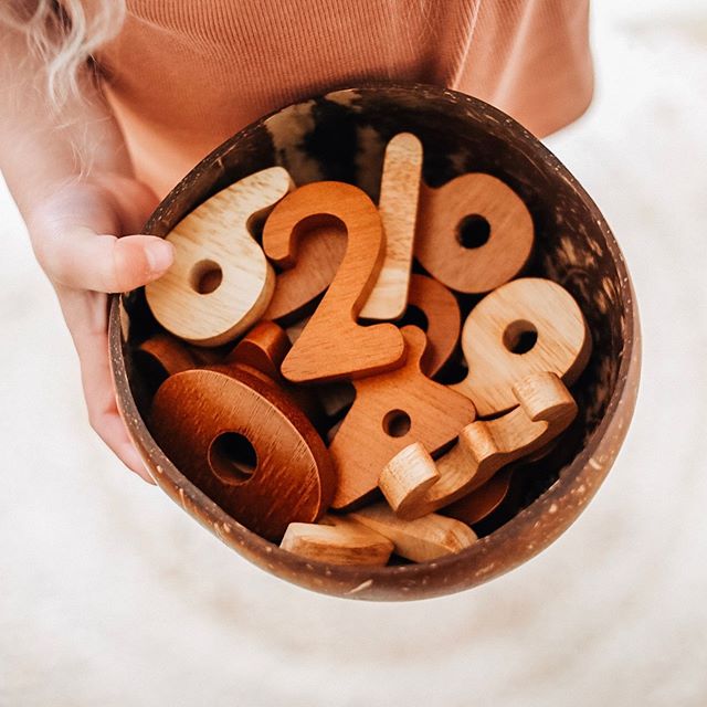 Qtoys | Wooden Number Set (20 pieces)