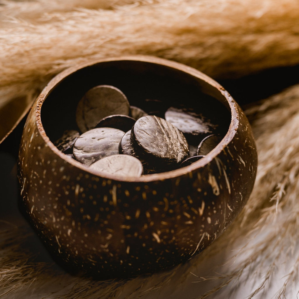 Qtoys | Coconut Counting Jar (100 chips)