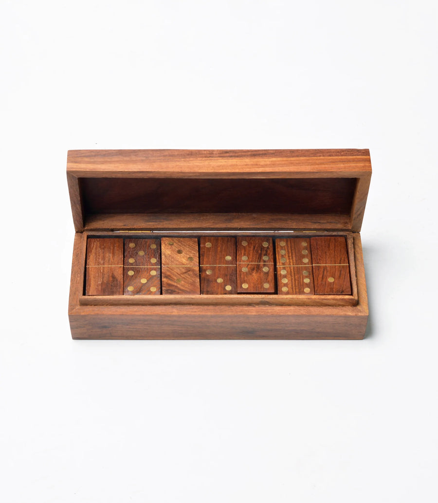 Wooden Domino Set - Traditional