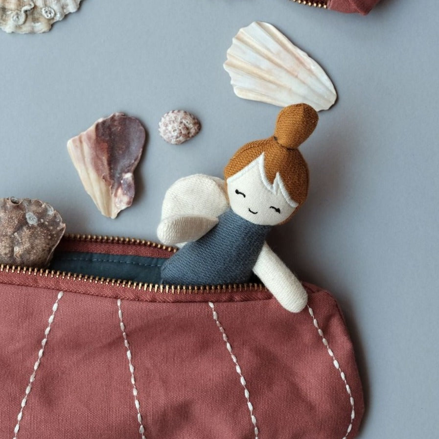 Fabelab | Organic Cotton Pocket Friend - Blue Fairy