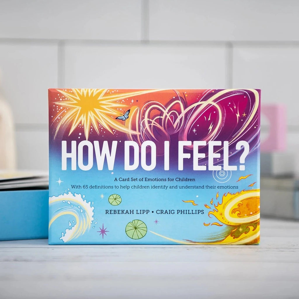 This stunning boxed card set will help our children learn to recognise and label emotions and feelings. The set is from the best-selling book, How Do I Feel? A Dictionary of Emotions for Children by Rebekah Lipp and Craig Phillips. 