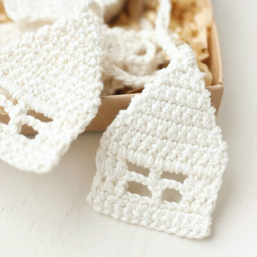 Crochet Garland - Little Houses