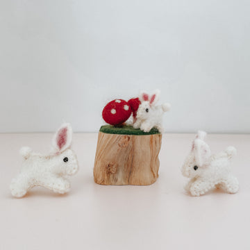 Felt Animals - Mini Bunny