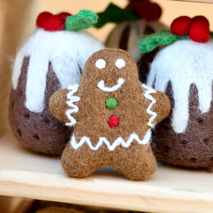 Felt Food | Gingerbread Cookie