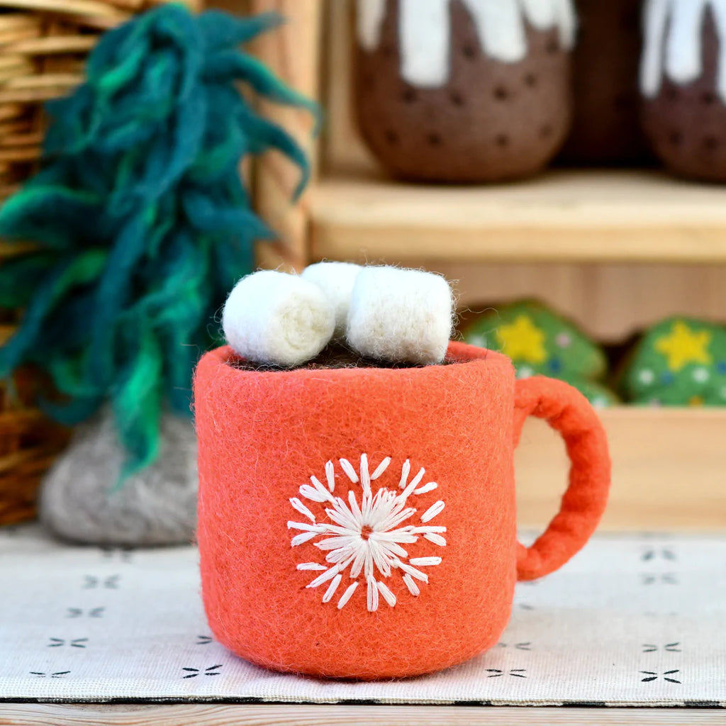 Felt Hot Chocolate Cacao Mug
