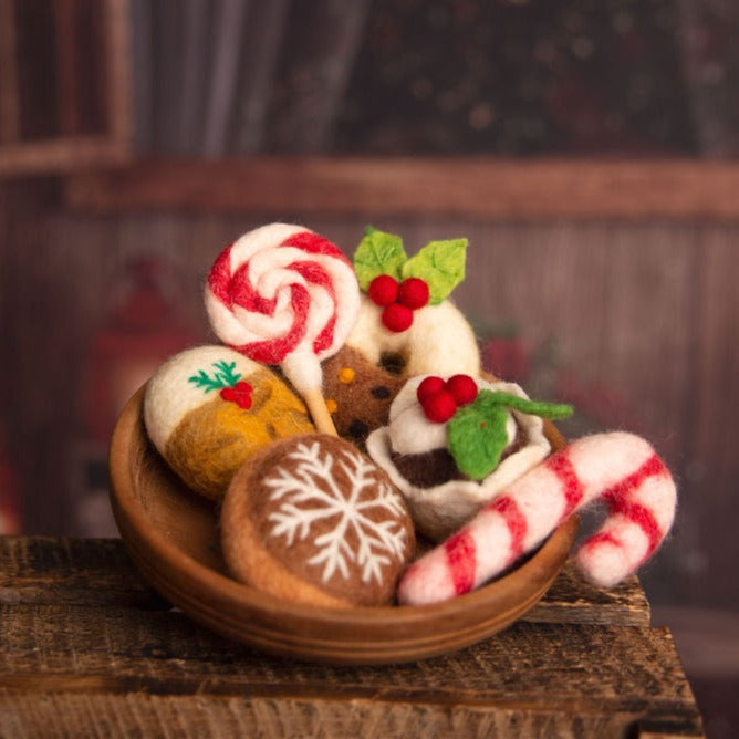 Juni Moon | Felt Food - Christmas Set