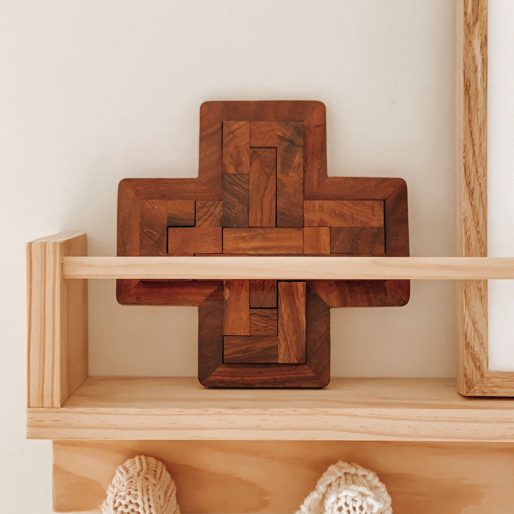 Wooden Cross Puzzle