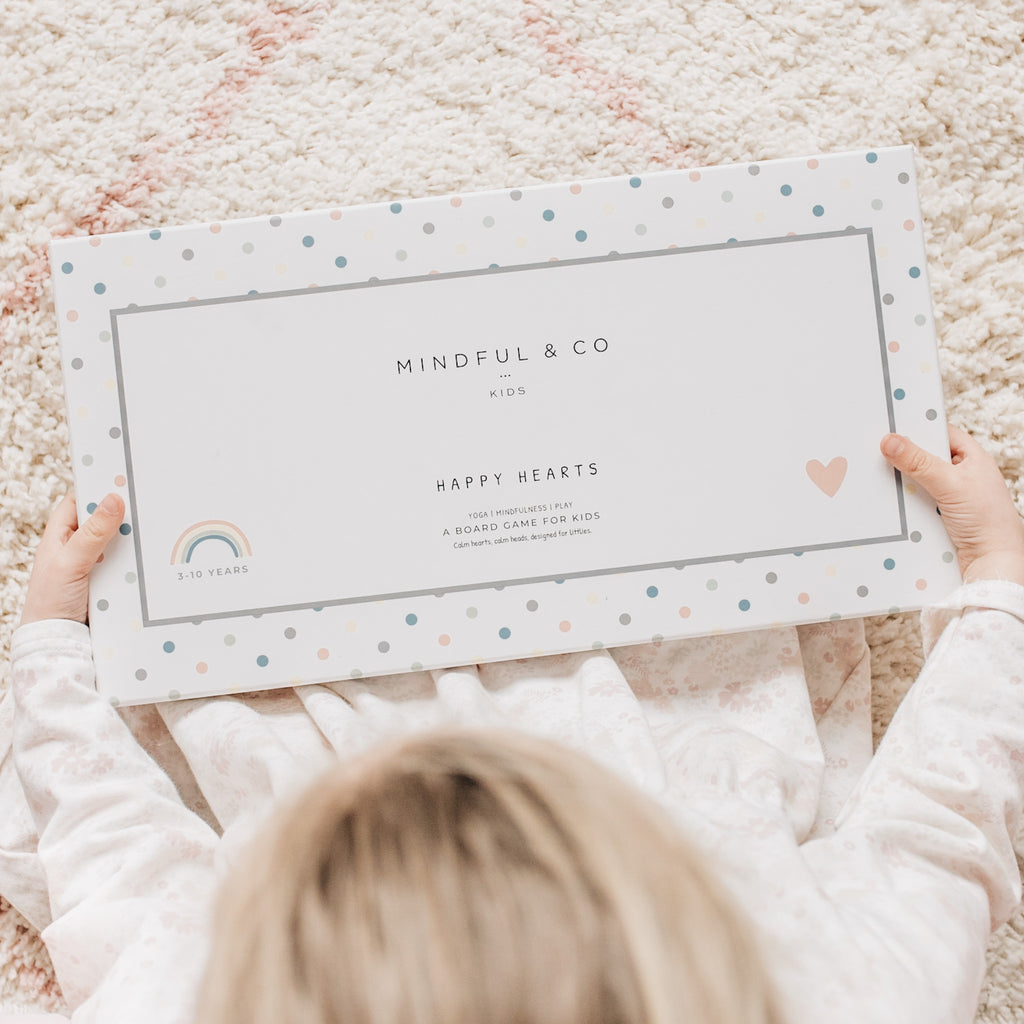 Mindful & Co Kids Happy Hearts Board Game
